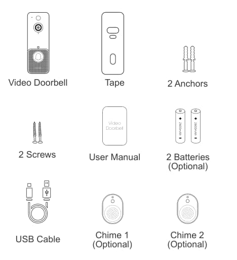T6 Doorbell Camera User Manual - Aiwit.App
